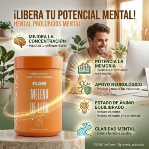 Melena de leon flow 60 caps - LifeNova
