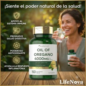 Aceite de Oregano 150 CAPS - LifeNova